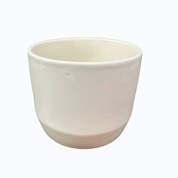 Rae Dunn DRINK Cappuccino Mug Wide Ceramic Large Coffee Cup Magenta LL Gift Whi - Picture 6 of 7